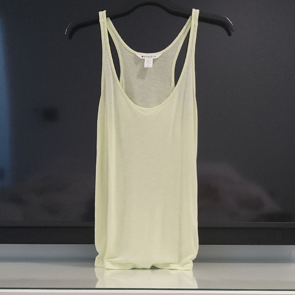 Athleta Soft Lime Tank Top for Women